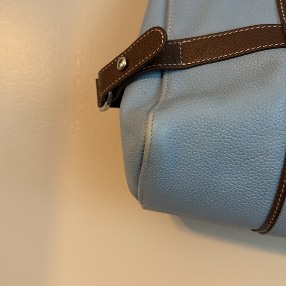 VTG Longchamp Leather Handbag - Picture 10 of 12